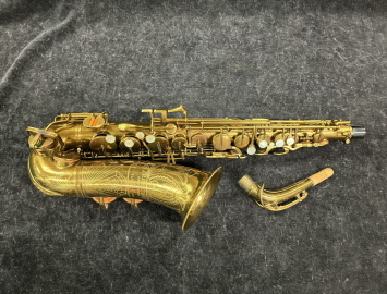 NICE Original Lacquer Buescer Big B Alto Saxophone - Serial # 294913